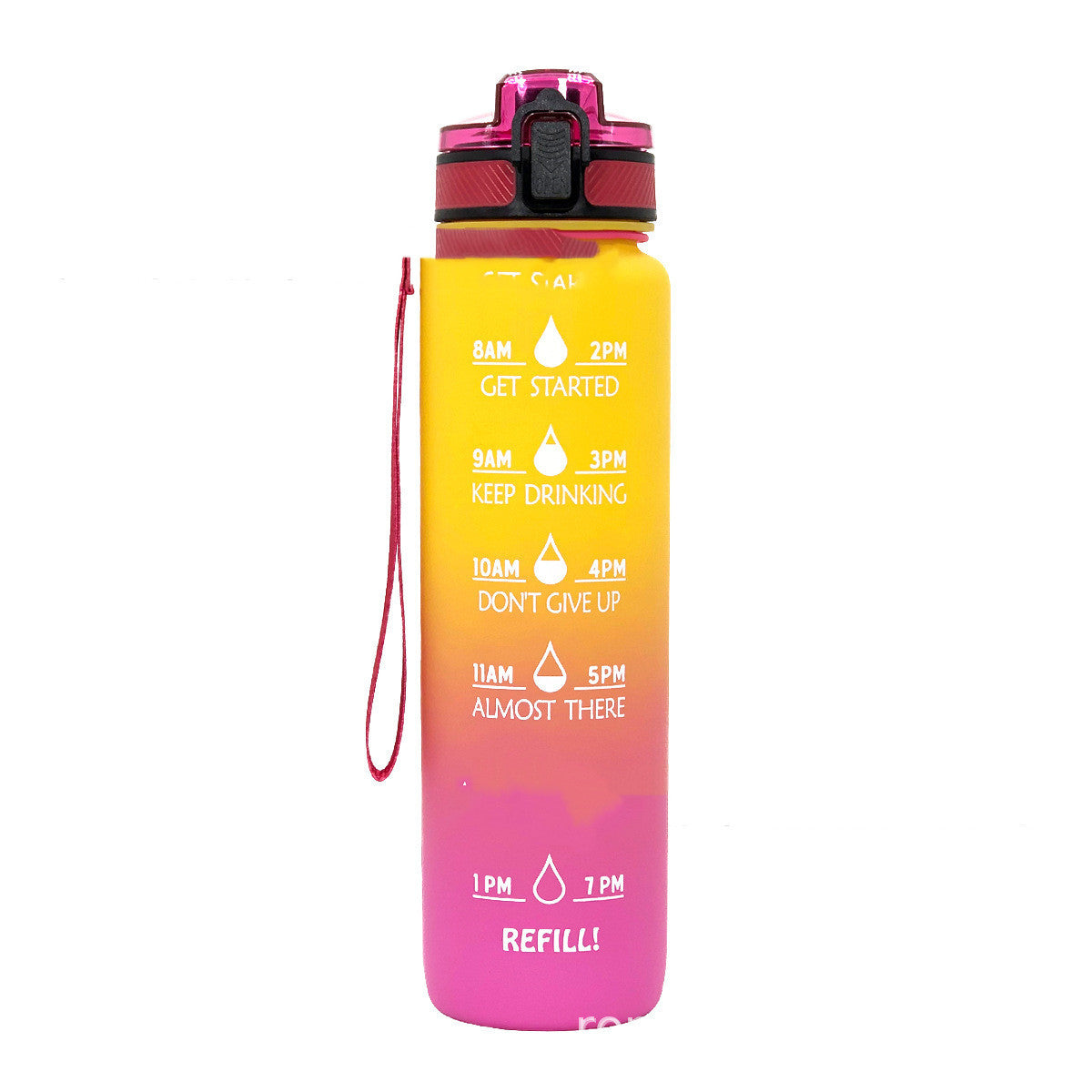 Fitza Sports Frosted Gradient Water Bottle
