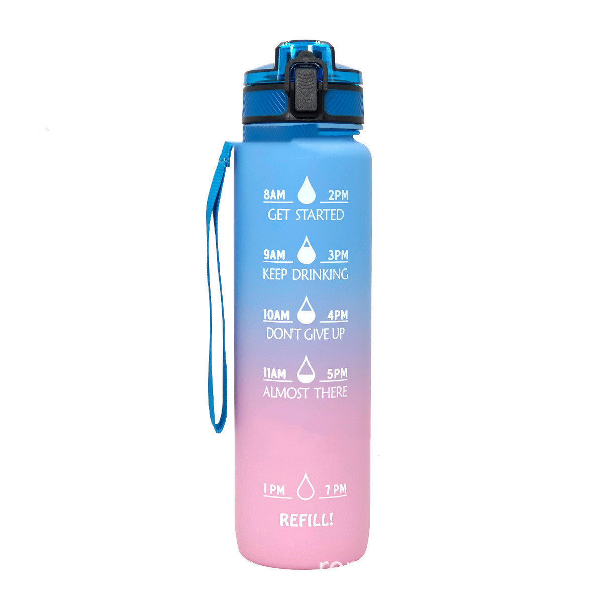 Fitza Sports Frosted Gradient Water Bottle