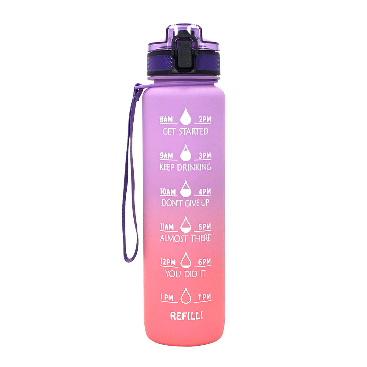 Fitza Sports Frosted Gradient Water Bottle