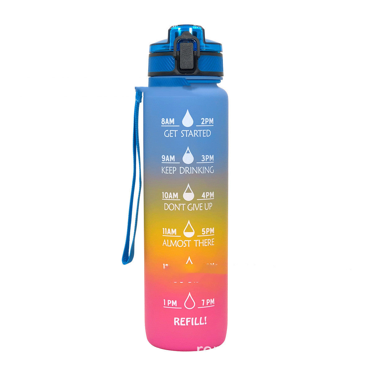 Fitza Sports Frosted Gradient Water Bottle