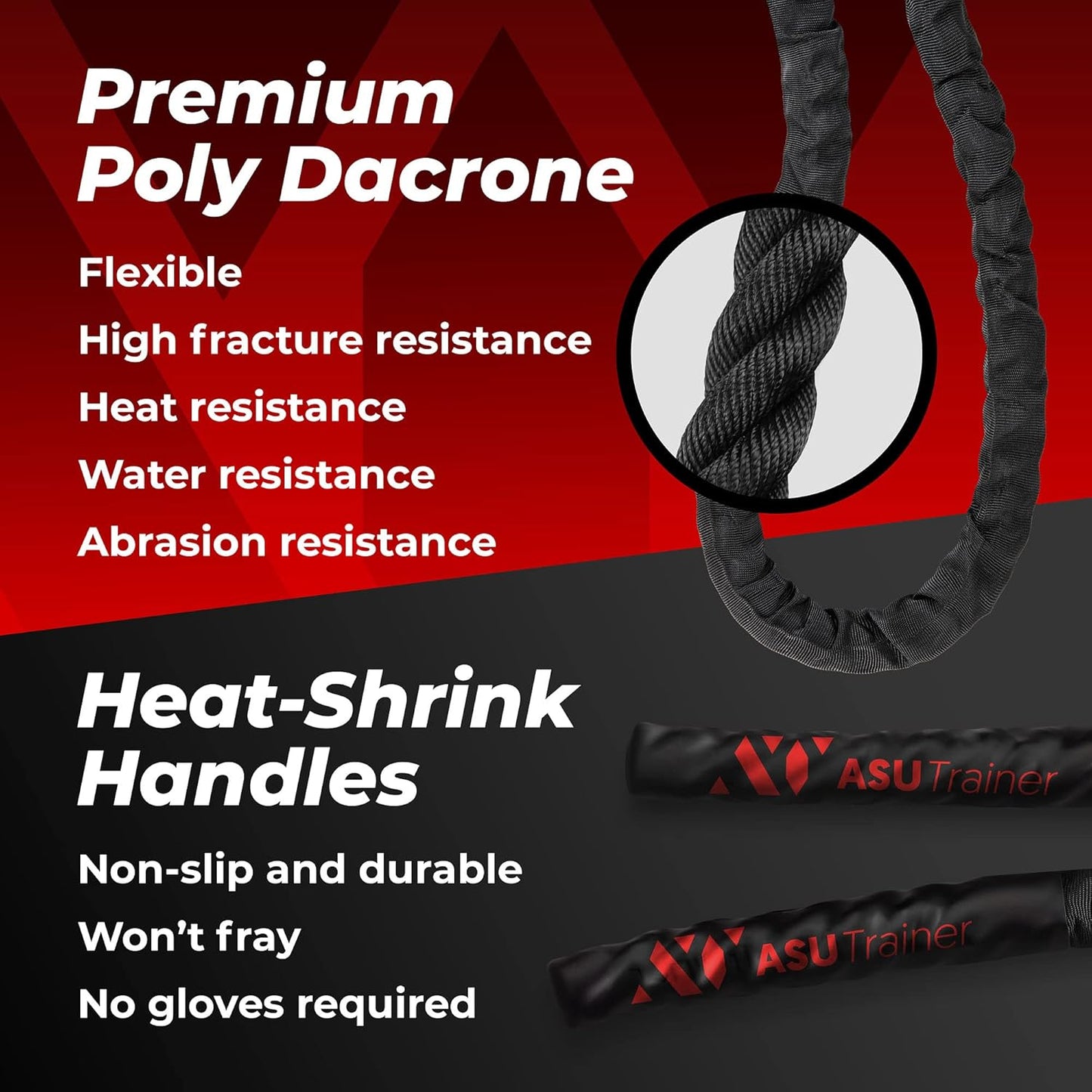 Fitza ASU Weighted Jump Rope – Heavy Rope