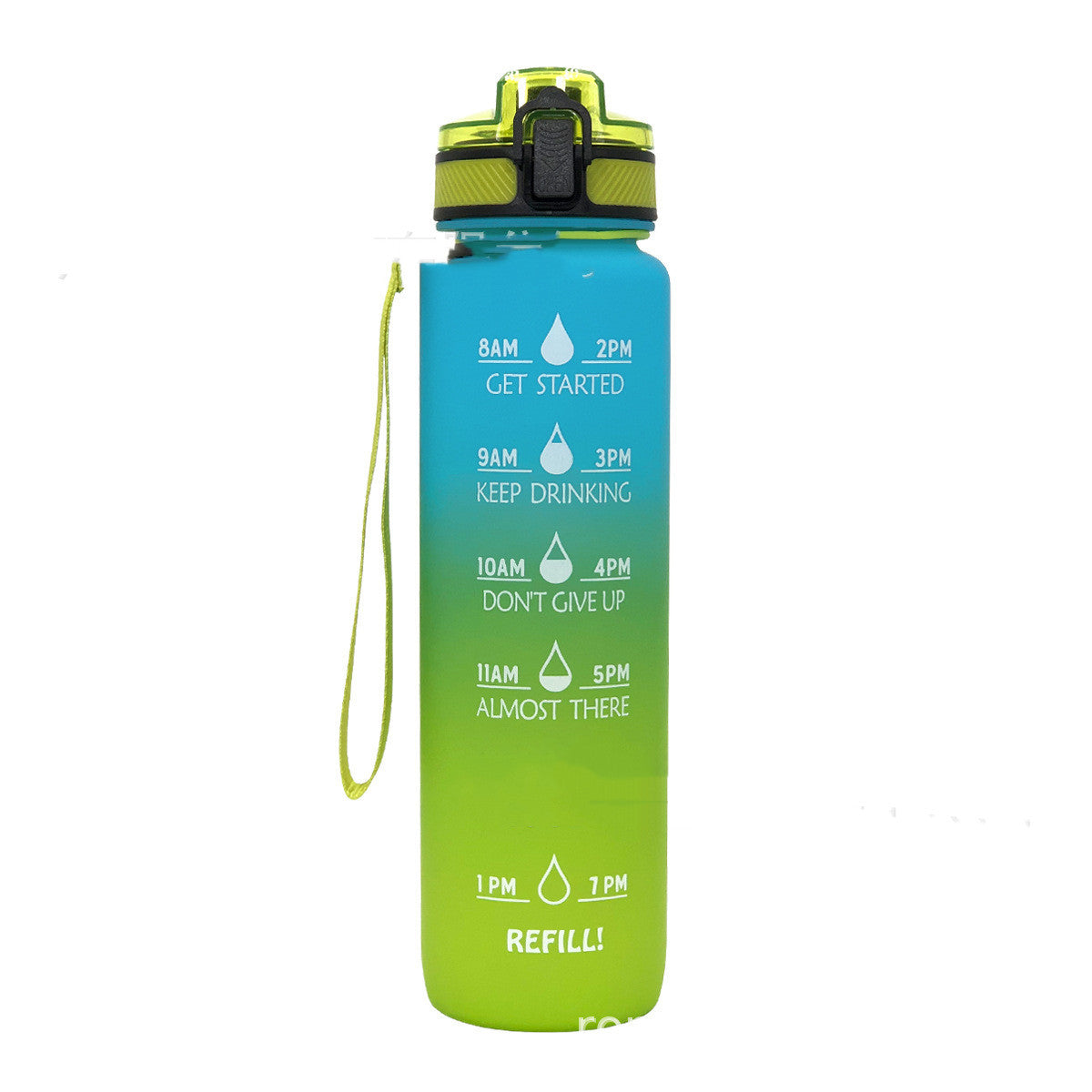 Fitza Sports Frosted Gradient Water Bottle