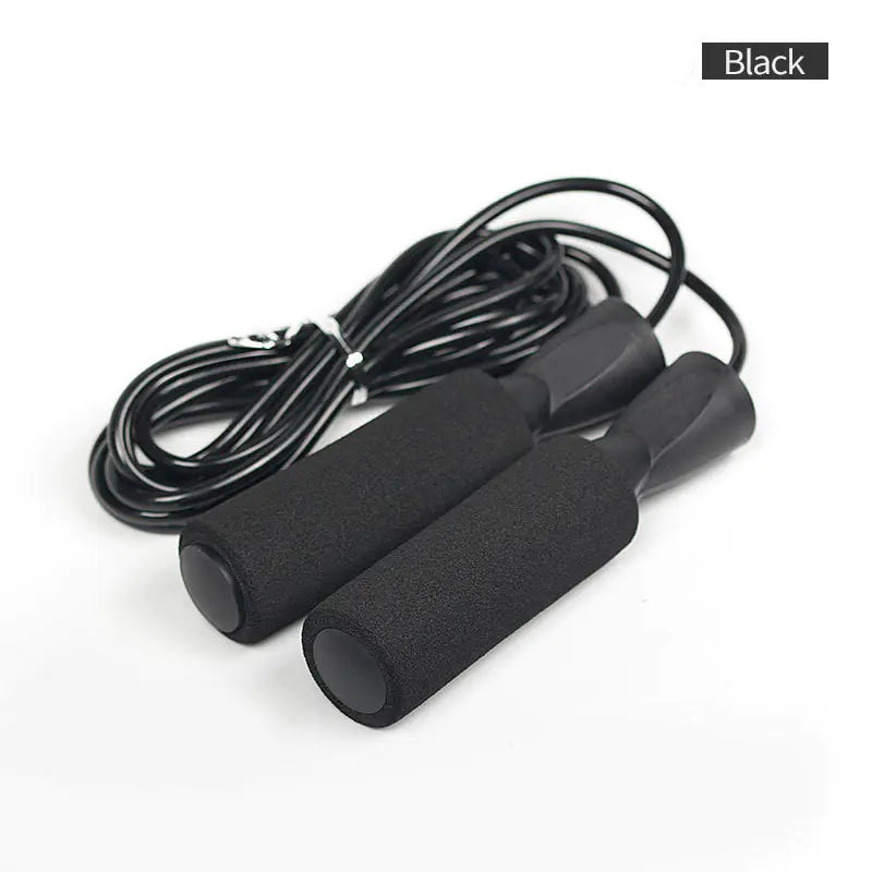 Adjustable PVC Weighted Jump Rope for Fitness