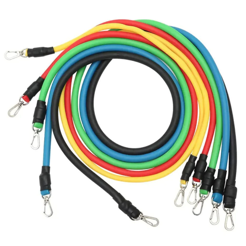 Fitza 12-Piece Resistance Band Set – Full Body Workout Kit