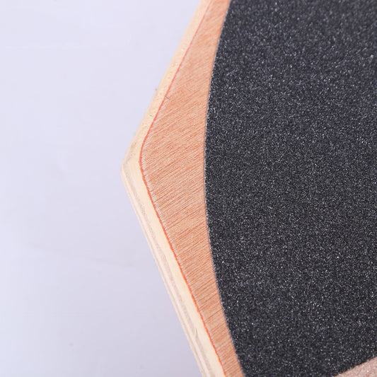 Fitza Twist Balance Board – Wooden Octagonal Workout Trainer