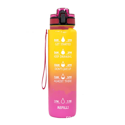 Fitza Sports Frosted Gradient Water Bottle