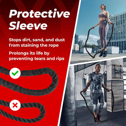 Fitza ASU Weighted Jump Rope – Heavy Rope