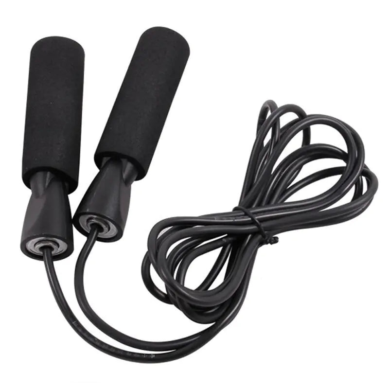 Adjustable PVC Weighted Jump Rope for Fitness