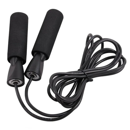 Adjustable PVC Weighted Jump Rope for Fitness