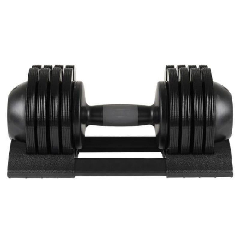 52 Lb Adjustable Steel And Plastic Dumbbells