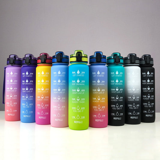 Fitza Sports Frosted Gradient Water Bottle
