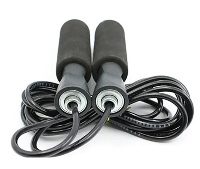 Adjustable PVC Weighted Jump Rope for Fitness